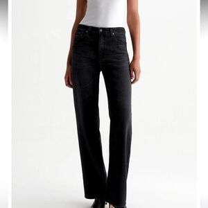 AG Adriano Goldschmied Women's High Rise Black Jeans